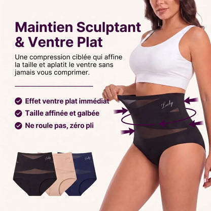 Culotte Gainante Taille Haute - Compression 360°