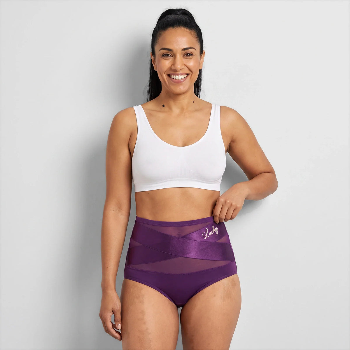 Culotte Gainante Taille Haute - Compression 360°
