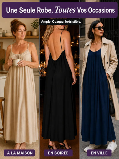 Robe Riviera | Longue Dos Nu