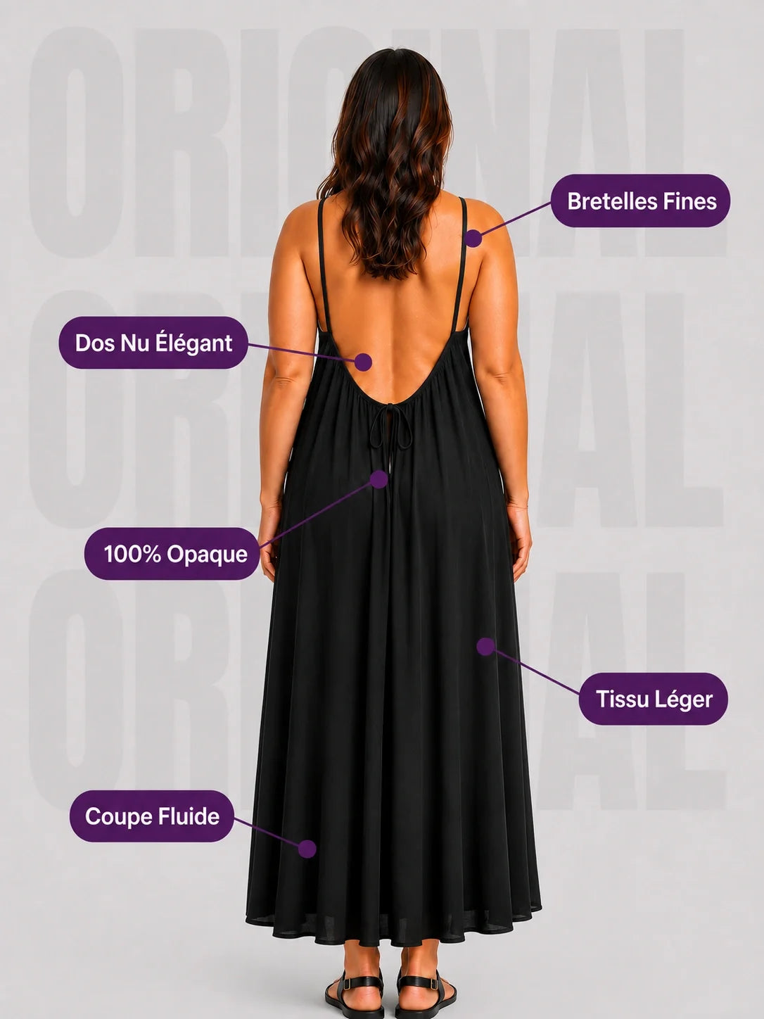 Robe Riviera | Longue Dos Nu